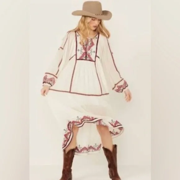 NWOT Free People Sweet Escape MIDI Dress XS New $198 retail - Picture 7 of 11